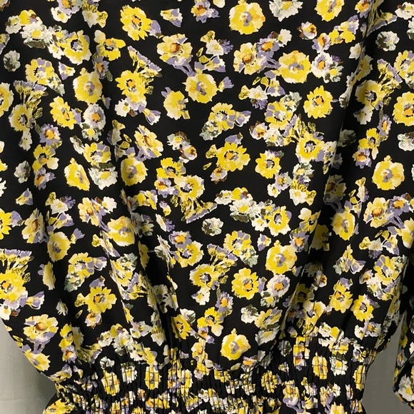 Anthropologie Azelhazel size large‎ floral long sleeve top - Picture 2 of 8